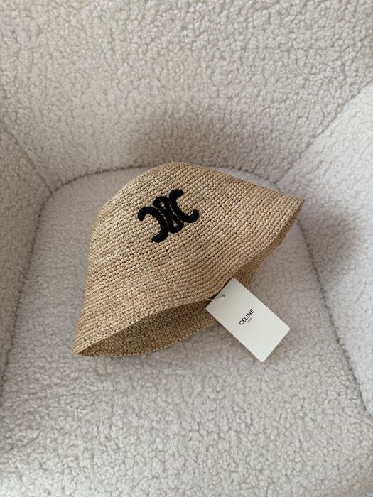 Дизайнерска шапка 100% raffia