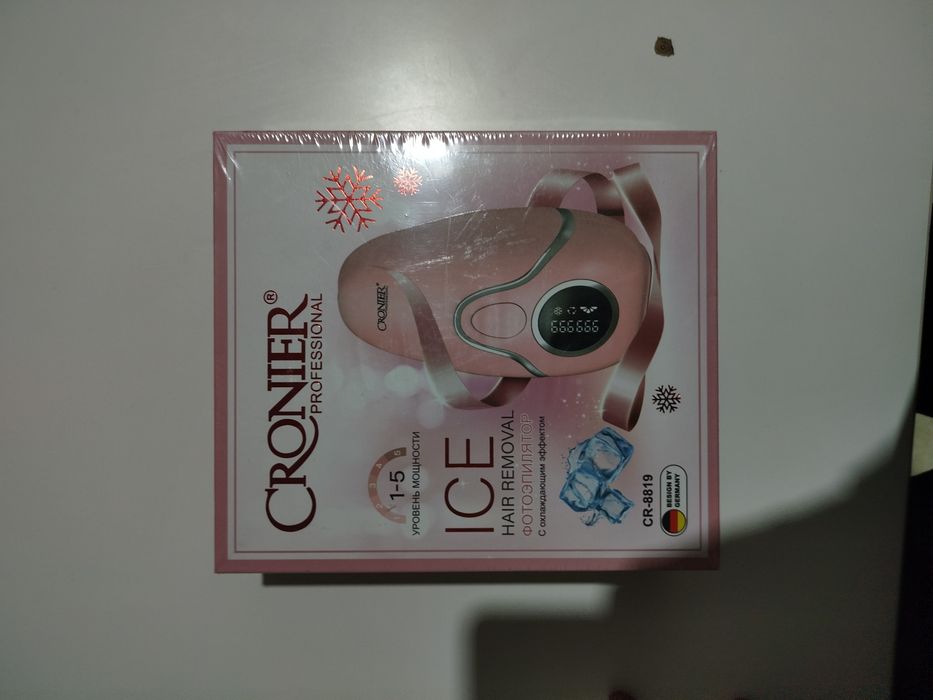 Айоллар учун лазер эпилятор янги очилмаган 1дона бор