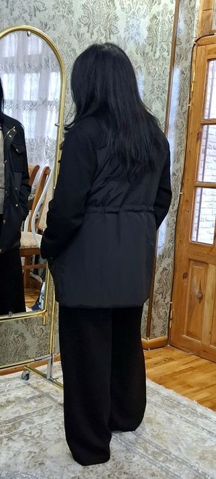 Черный женский костюм двойка продается