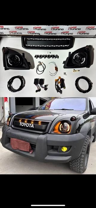 Комплект обвеса Toyota Land Cruiser Prado 120 Off-road  style