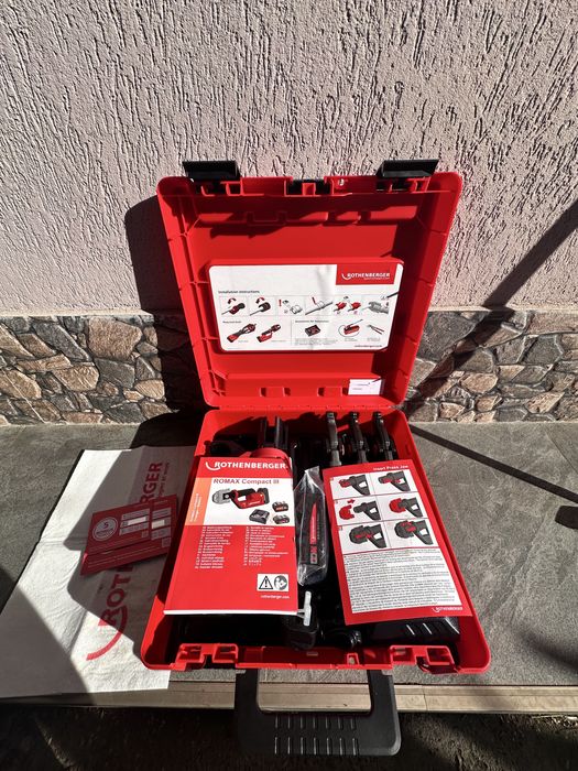 Trusă  Rothenberger ROMAX Compact III NOUA