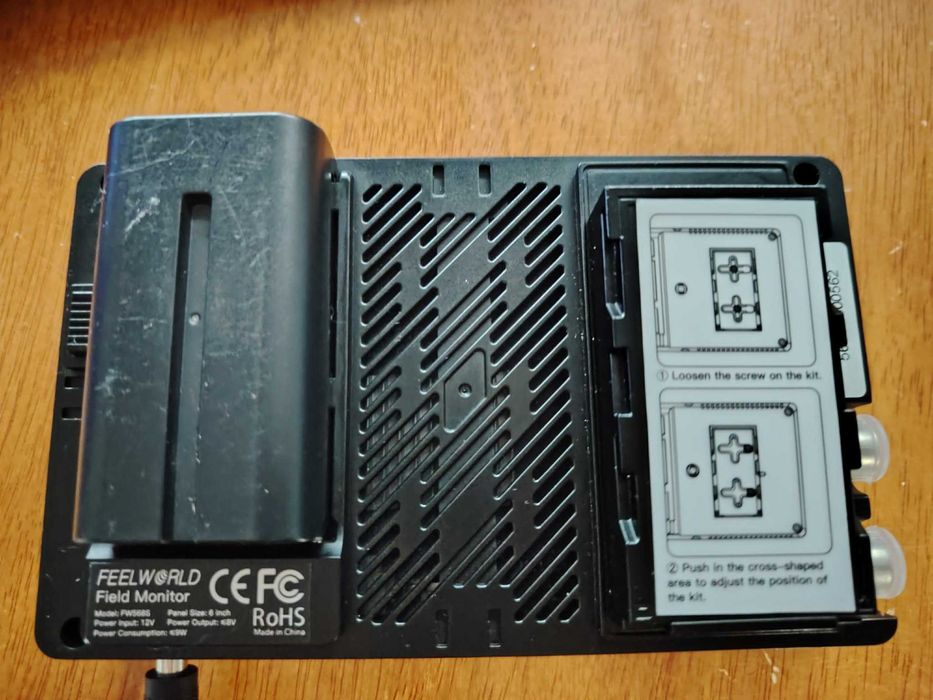 Display Feelworld FW568S 6″ IPS On-Camera Monitor