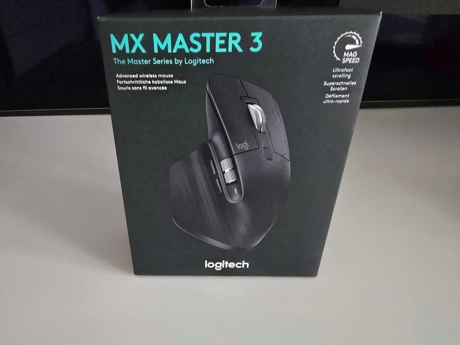 Mouse Logitech MX Master 3, Wireless/Bluetooth, Graphite