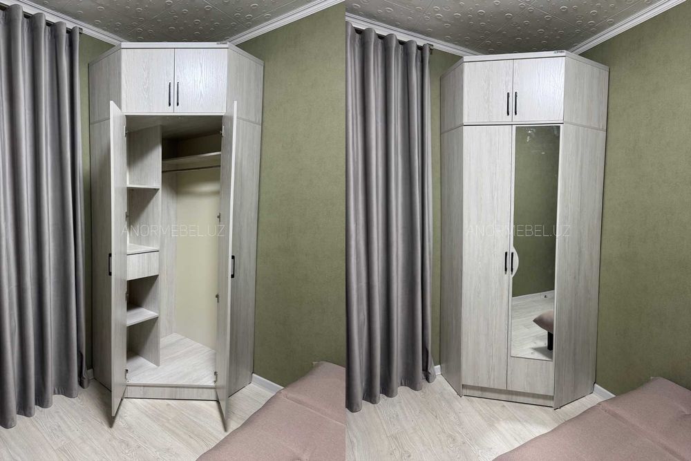 Sharaf Mebeldan YORQIN Antresolli burchak shkaf!