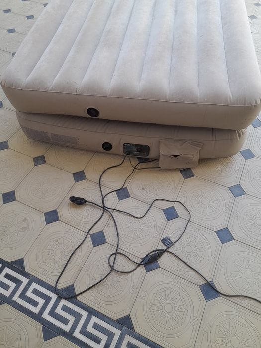 Надувной матрас двух этажный