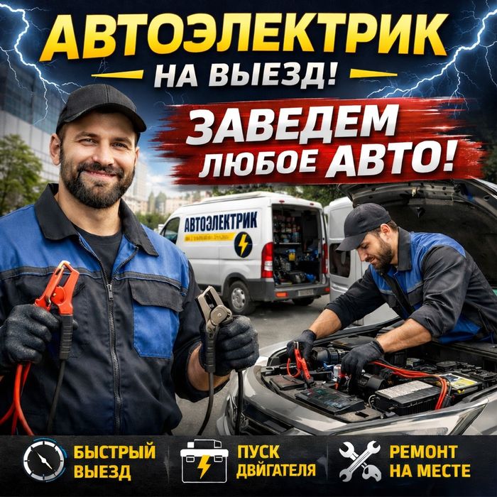Автоэлектрик на выезд Шымкент 24/7
