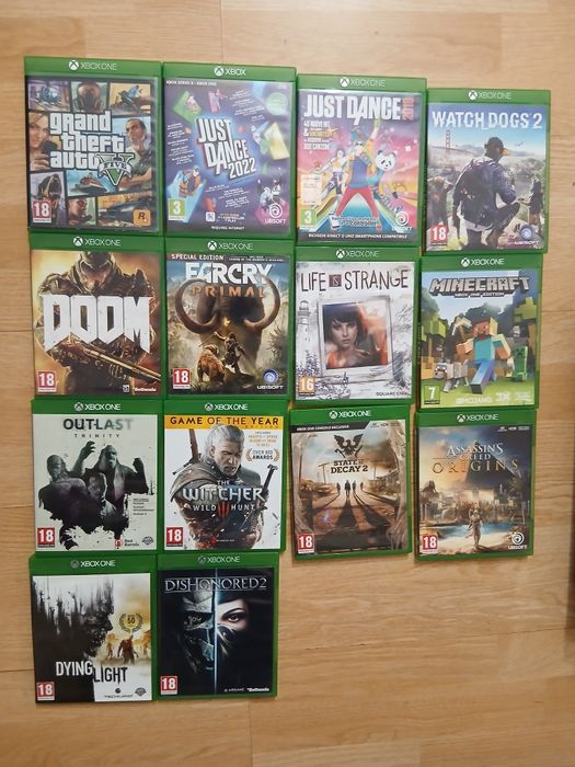 Xbox One cu 12 jocuri si camera kinect