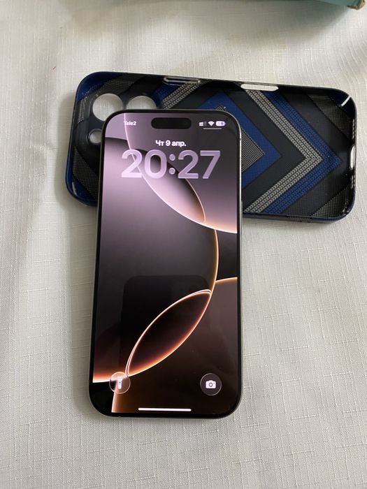 Айфон 16про титан