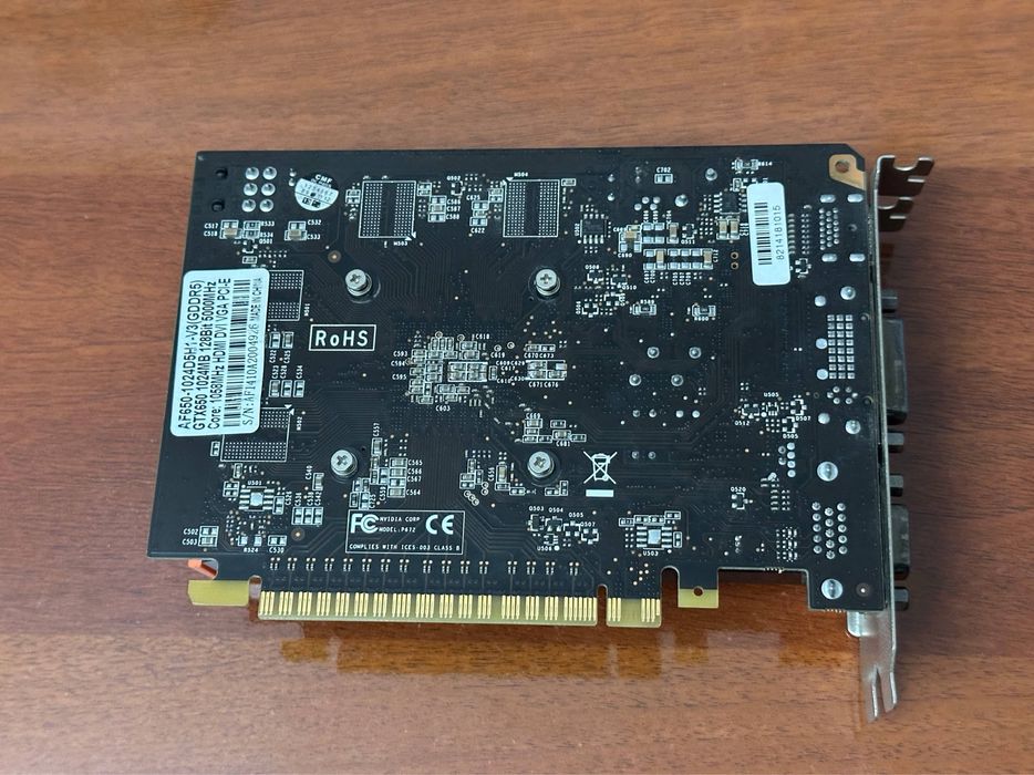 Видеокарта AFOX GeForce GTX 650 1 GB GDDR5