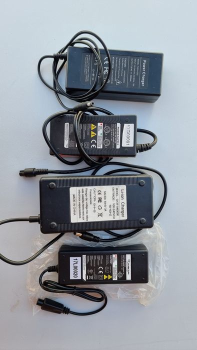 Încărcător original 5 pini bicicleta trotineta electrica 29,4V42V54,6V