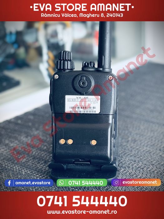 Statie radio / Transciever YAESU VX-6 Tri-band VHF/UHF 144–146 MHz / 430–440 MHz