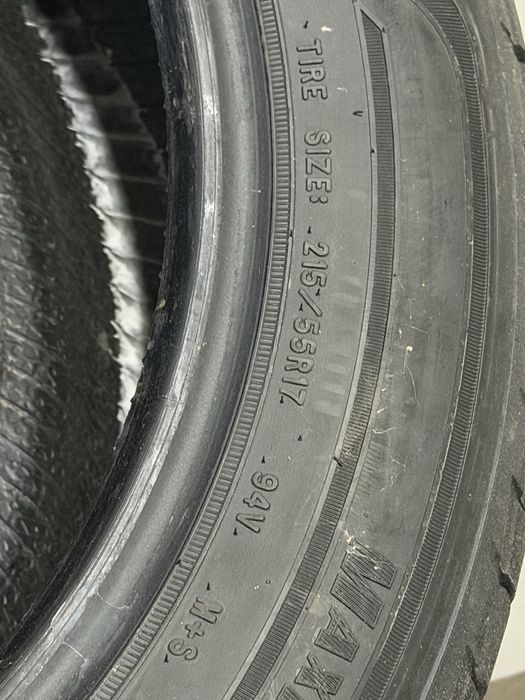 Летние шины на 17