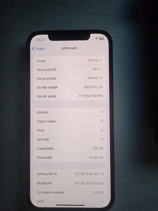 Iphone 12 de vânzare