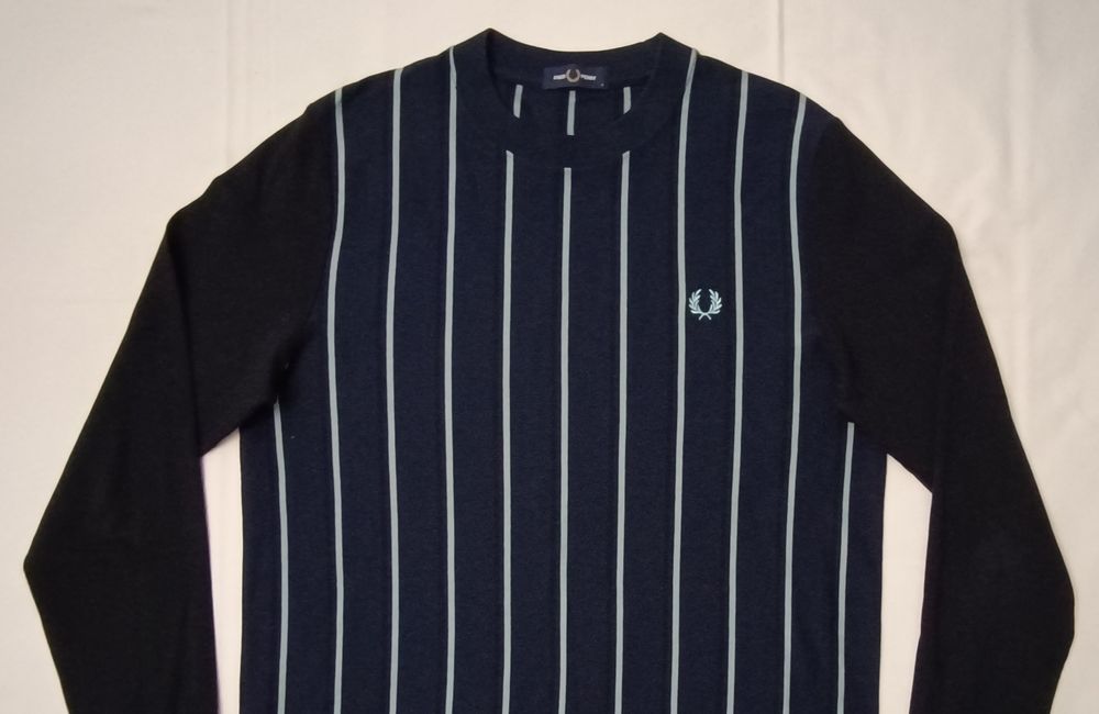 Fred Perry Long Sleeve оригинална блуза L памучна дълъг ръкав Фред Пери