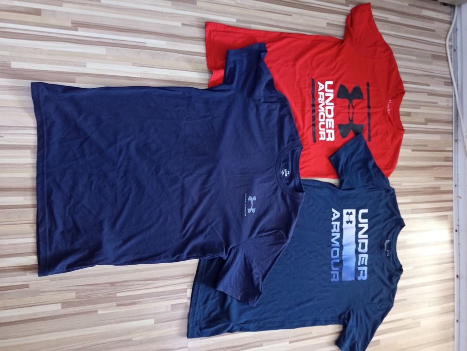 Къси панталони и тениски NIKE , UNDER ARMOUR,размер мъжка номерация S