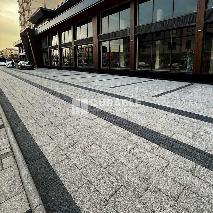 Bruschatka. Брусчатка. Тротуарная плитка. Укладка. Вибропрессованная.