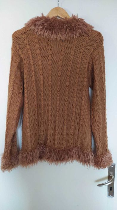 Дамска блуза плетена с двустранен цип