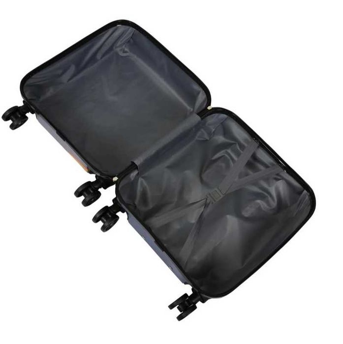 Детски куфар Mercado Trade, 3D, ABS, Камионче, Лилав