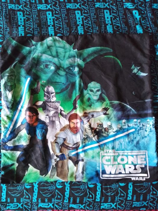 Lenjerie de Pat Star Wars - The Clone Wars