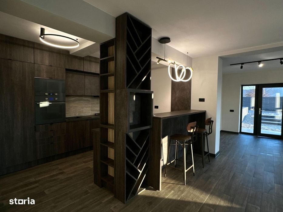 Casă nouă modernă de vânzare în duplex - Vlăduceni, 10 minute de oraș