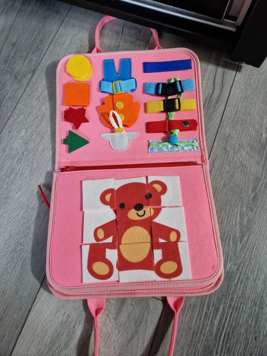 Jucarie senzoriala, material textil