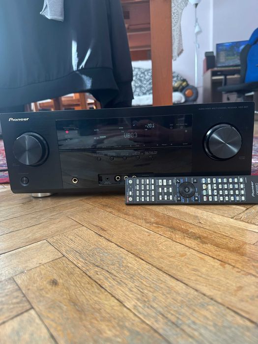 Мощен 7.1 Ресивър Pioneer VSX-921-K – 150W/канал с оригинално дистанционно, Топ състояние!
