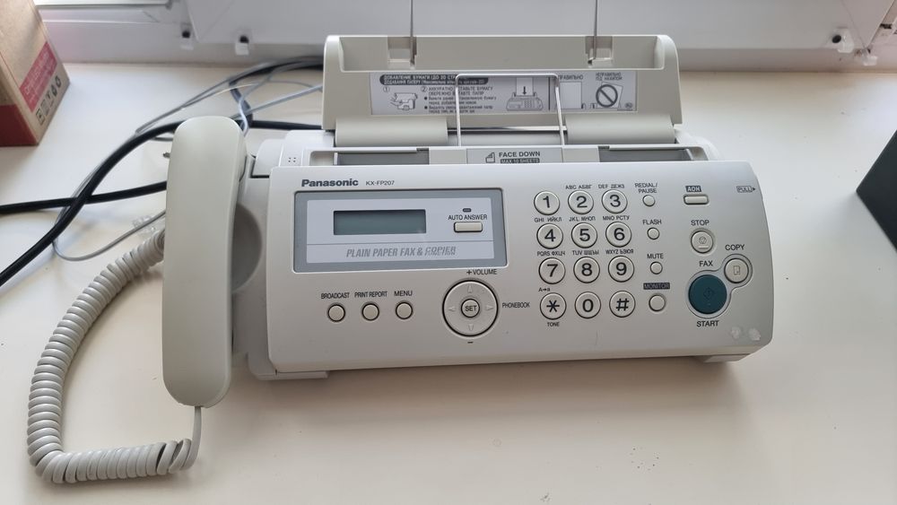 Портативный телефон-факс