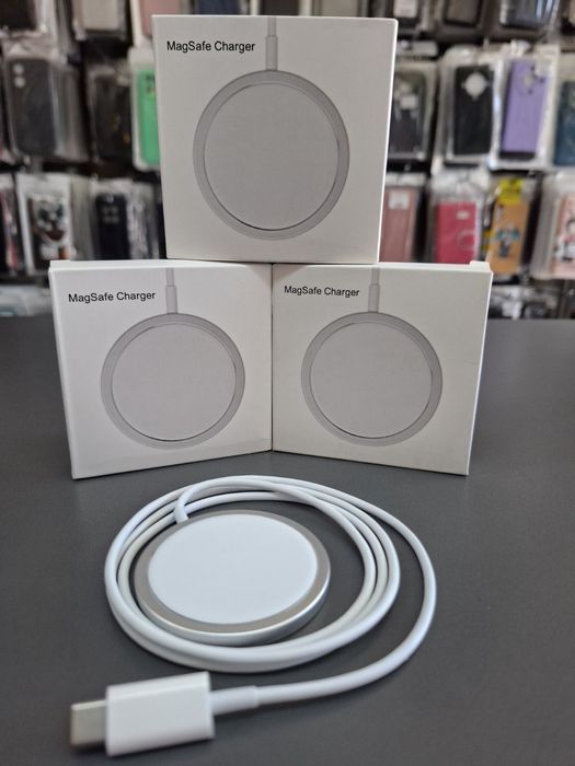 Безжично магнитно зарядно за Apple 15W Mag Safe iPhone 17/iPhone 17pro