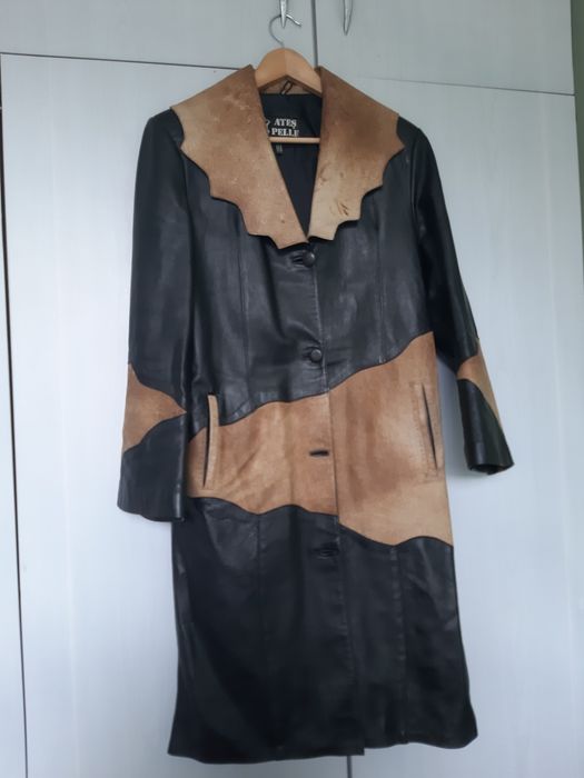 Дамско манто/палто  от естествена кожа