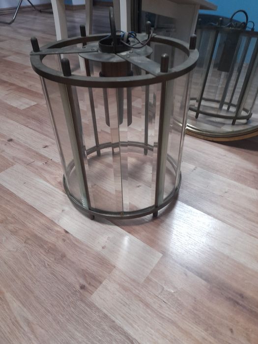 Старо ретро огледало и абажур