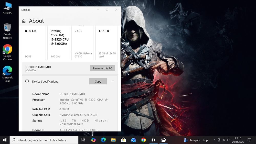 Unitate HP 8gb , 500gb, 1.5Tb , Gt , Gtx