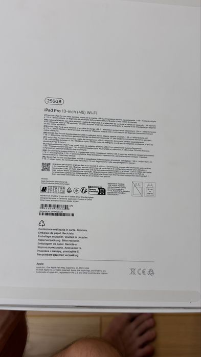 Ipad pro 13 m5 - 256GB - Wifi Silver