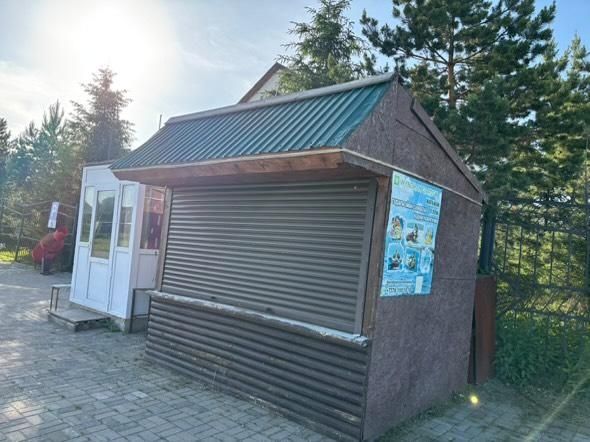 Торговый киоск павильон