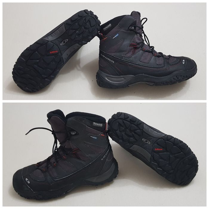 Bocanci, ghete SALOMON Waterproof Thinsulate Contragrip, nr. 44 EU