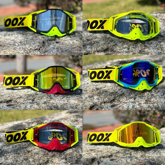 Мотокрос очила 100% и бонета