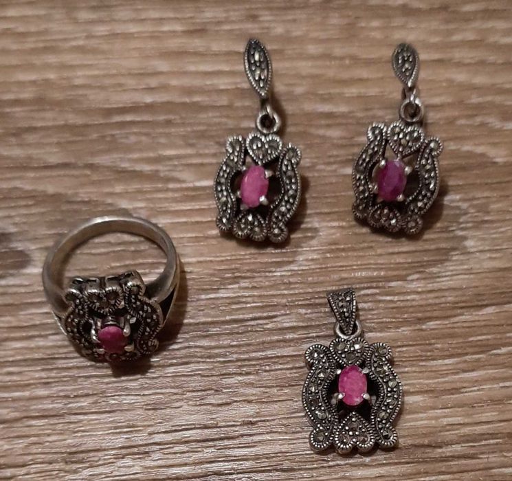 Набор из серебра 925 пробы