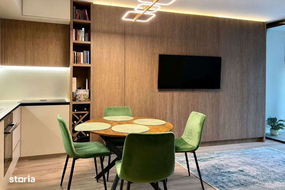 Apartament 38 mp, mobilat, in ansamblul Liberty zona str Oasului