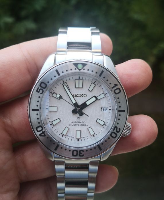 Ceas automatic Seiko Mod MarineMaster MM200 Glacier Prospex bratara metalica