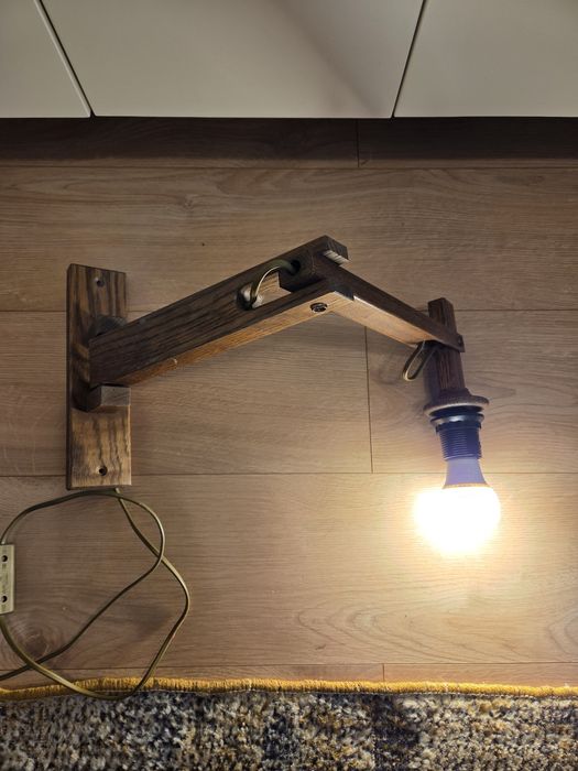 Lampa/veioza/aplica lemn