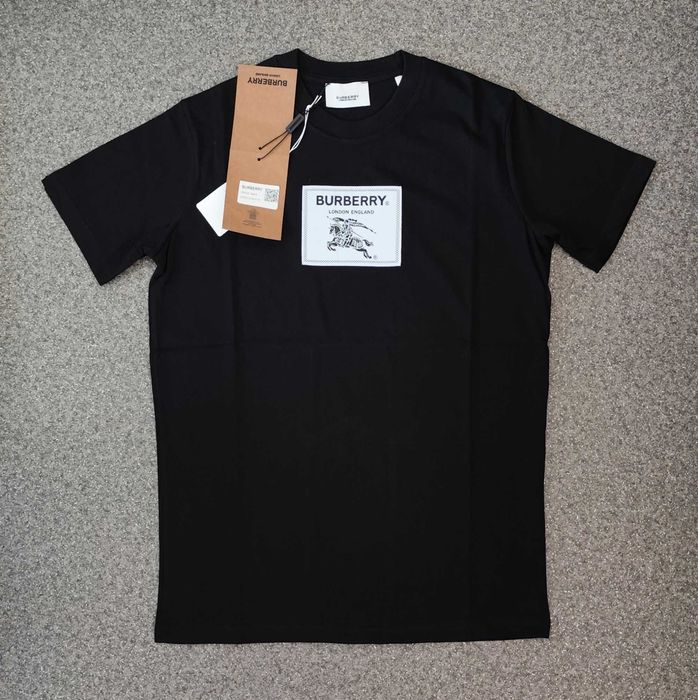 Мъжка памучна тениска фланелка блуза Burberry 2025