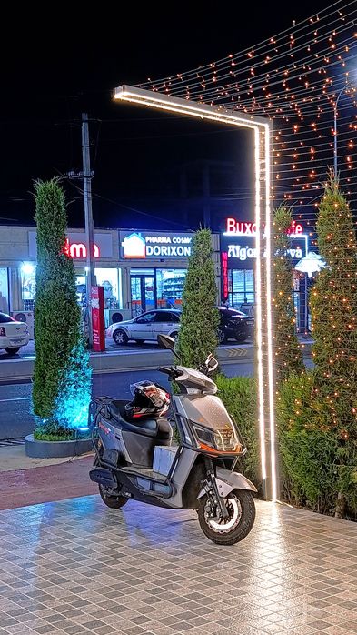 Skuter elektron 100 km yuradi