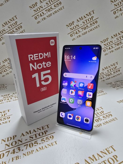 NDP Amanet Buzoieni 16 Margeanului Redmi Note 15 (50702)