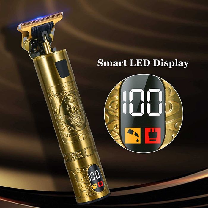 професионална машинка за подстригване, USB акумулаторен LCD екран