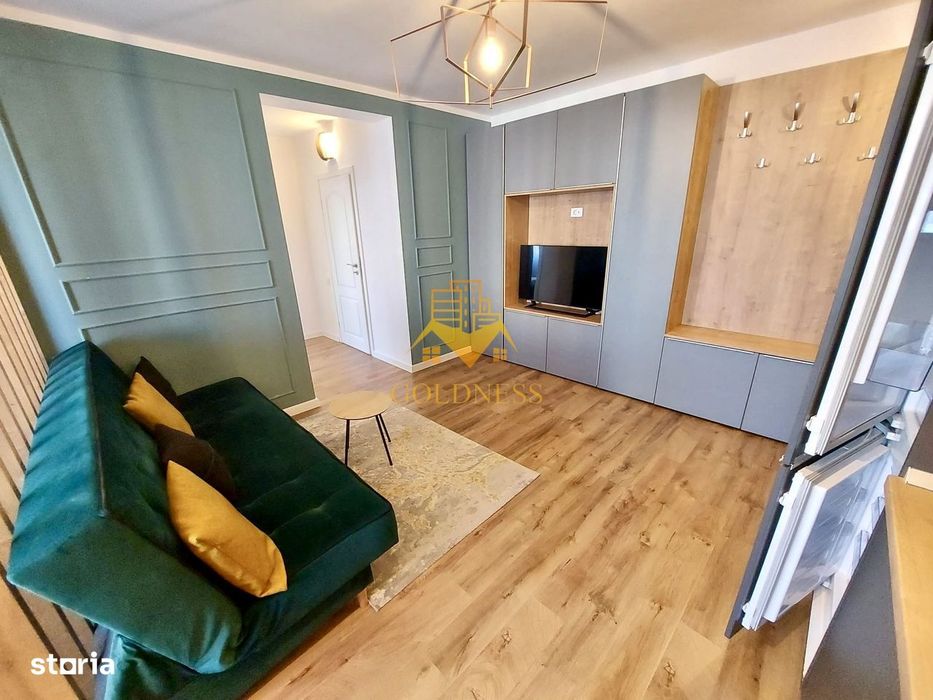 2 camere open space, Modern, Parcare, Totul Nou, Cetatii, Floresti