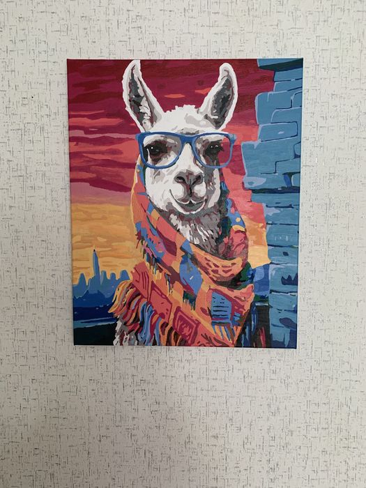 Картина Красотка Лама