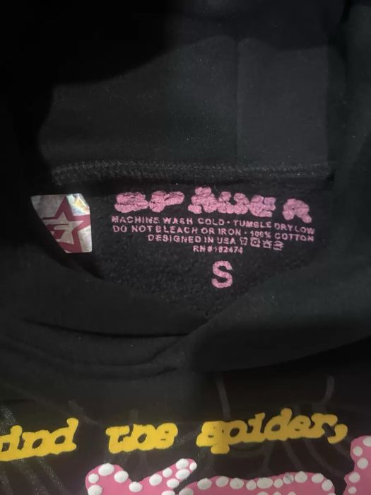 Худи spider pink