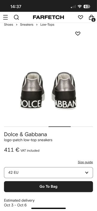 Adidasi Dolce&Gabbana