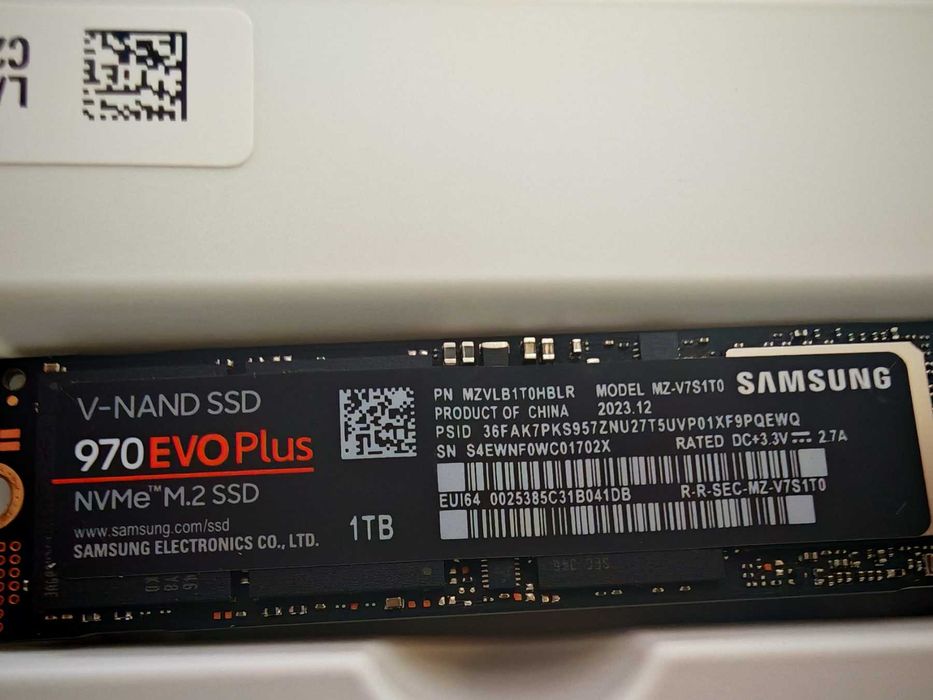 НОВ ! Solid State Drive (SSD) SAMSUNG 970 EVO PLUS, 1TB, M.2 Type 2280