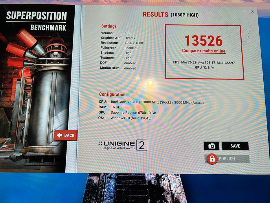 Геймърски i7 9700/RX 6700 10gb/16gb рам/Nvme 512gb/Dell G5 5090