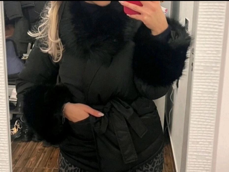 Geacă de fâși cu blăniță